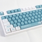 EVA-00 104+31 XDA-like Profile Keycap Set Cherry MX PBT Dye-subbed for Mechanical Gaming Keyboard